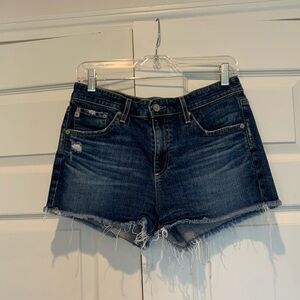 AG Adriano Goldschmied cut off shorts